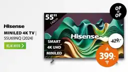 Expert Hisense MINILED 4K TV 55U69NQ aanbieding