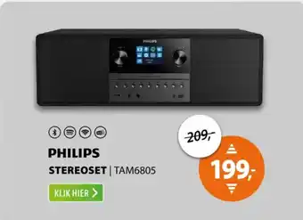 Expert PHILIPS STEREOSET TAM6805 aanbieding