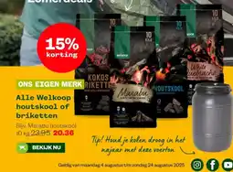 Welkoop Alle Welkoop houtskool of briketten aanbieding