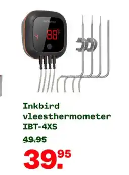 Welkoop Inkbird vleesthermometer IBT-4XS aanbieding