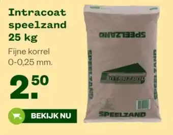Welkoop Intracoat speelzand aanbieding