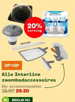 Welkoop Alle Interline zwembadaccessoires aanbieding