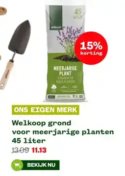 Welkoop Welkoop grond voor meerjarige planten aanbieding