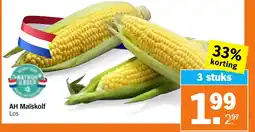 Albert Heijn AH Maïskolf Los aanbieding