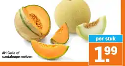 Albert Heijn AH Galia of cantaloupe meloen aanbieding