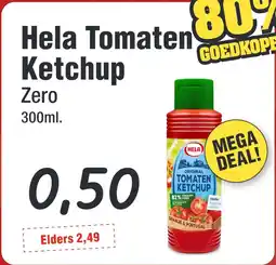 Budget Food Hela Tomaten Ketchup aanbieding