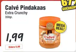 Budget Food Calvé Pindakaas aanbieding