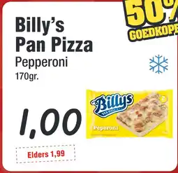 Budget Food Billy's Pan Pizza aanbieding