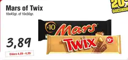 Budget Food Mars of Twix aanbieding