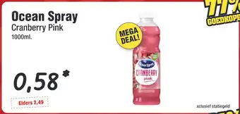 Budget Food Ocean Spray aanbieding