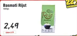 Budget Food Basmati Rijst aanbieding