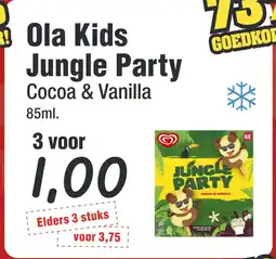 Budget Food Ola Kids Jungle Party aanbieding