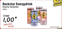 Budget Food Rockstar Energydrink aanbieding