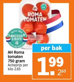 Albert Heijn AH Roma tomaten aanbieding