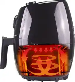Bol.com Beper - P101FRI001 - Heteluchtfriteuse - Zwart - 2 liter aanbieding