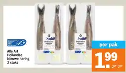 Albert Heijn Alle AH Hollandse Nieuwe haring aanbieding