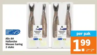 Albert Heijn Alle AH Hollandse Nieuwe haring aanbieding