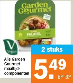 Albert Heijn Alle Garden Gourmet maaltijd componenten aanbieding