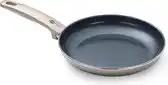 Bol.com GreenPan Cambridge Keramische Koekenpan - Ø28 cm - Brons aanbieding