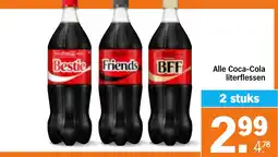 Albert Heijn Alle Coca-Cola literflessen aanbieding