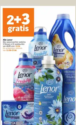 Albert Heijn Alle Lenor aanbieding