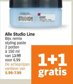 Albert Heijn Alle Studio Line aanbieding