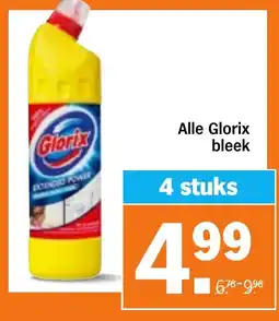 Albert Heijn Alle Glorix bleek aanbieding