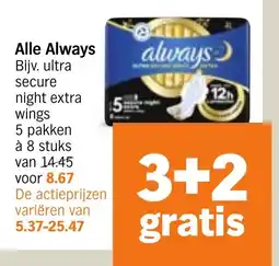 Albert Heijn Alle Always aanbieding