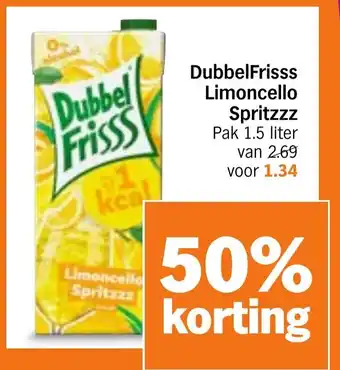 Albert Heijn DubbelFrisss Limoncello Spritzzz aanbieding