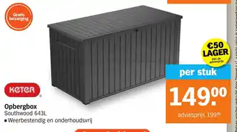 Albert Heijn Opbergbox aanbieding
