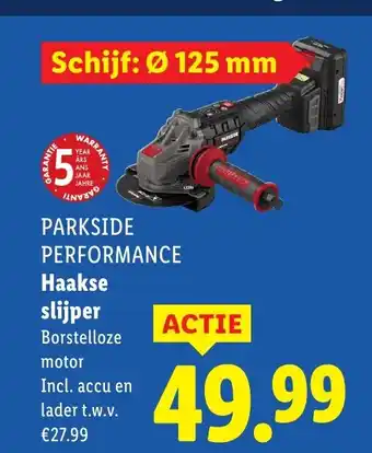Lidl Haakse slijper aanbieding