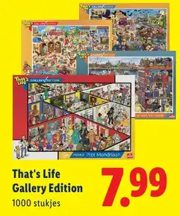 Lidl That's Life Gallery Edition aanbieding