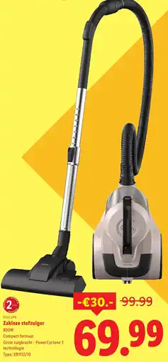 Lidl Zakloze stofzuiger aanbieding