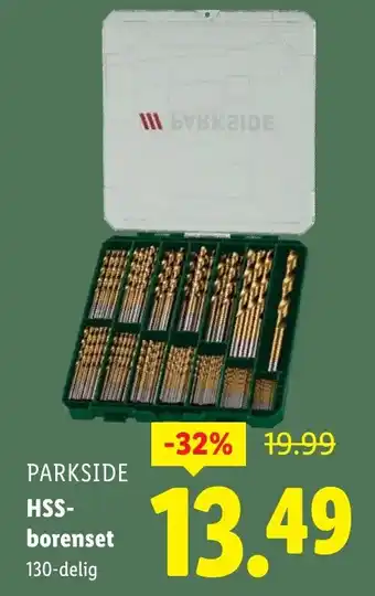 Lidl Parkside HSS borenset aanbieding