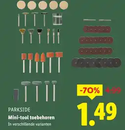 Lidl Parkside Mini tool toebehoren aanbieding