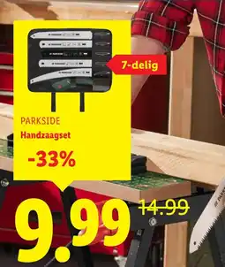 Lidl Parkside Handzaagset aanbieding
