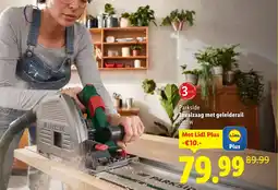 Lidl Parkside Invalzaag met geleiderail aanbieding