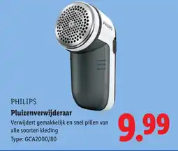 Lidl PHILIPS Pluizenverwijderaar aanbieding