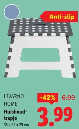 Lidl Livarno home Huishoud trapje aanbieding