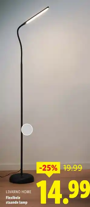 Lidl Flexibele staande lamp aanbieding