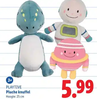 Lidl PLAYTIVE Pluche knuffel aanbieding