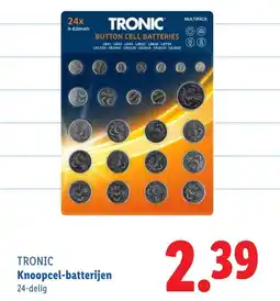Lidl TRONIC Knoopcel batterijen aanbieding