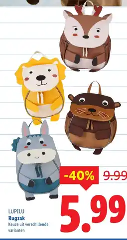 Lidl LUPILU Rugzak aanbieding