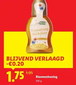 Lidl Bloemenhoning Miel de fleurs aanbieding