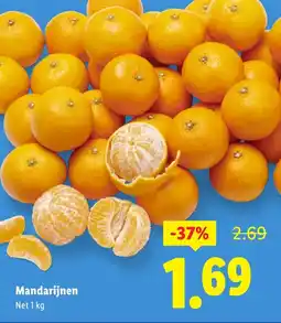 Lidl Mandarijnen aanbieding