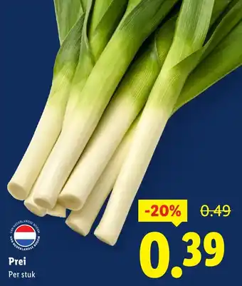 Lidl Prei aanbieding