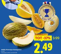 Lidl Waikiki, Piel de Sapo of honingmeloen aanbieding