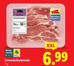 Lidl Schouderkarbonade XXL aanbieding