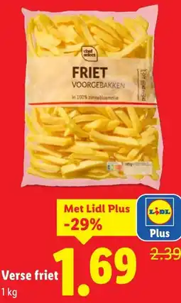 Lidl Verse friet aanbieding