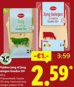 Lidl Plakken jong of jong belegen Goudse 30+ aanbieding
